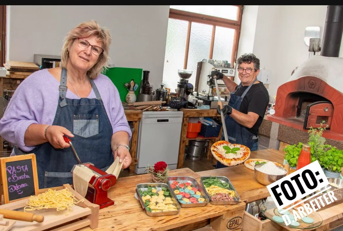 Vorbereitung für den nächsten Pizza und Pasta Abend